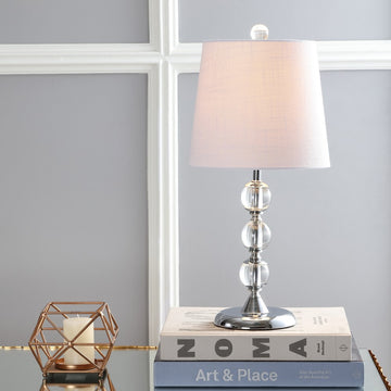 Hudson 20" Crystal Mini LED Table Lamp - JONATHAN Y